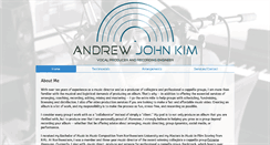 Desktop Screenshot of andrewjohnkim.com